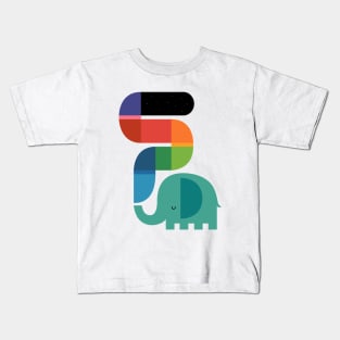 Rainbow Painter Kids T-Shirt